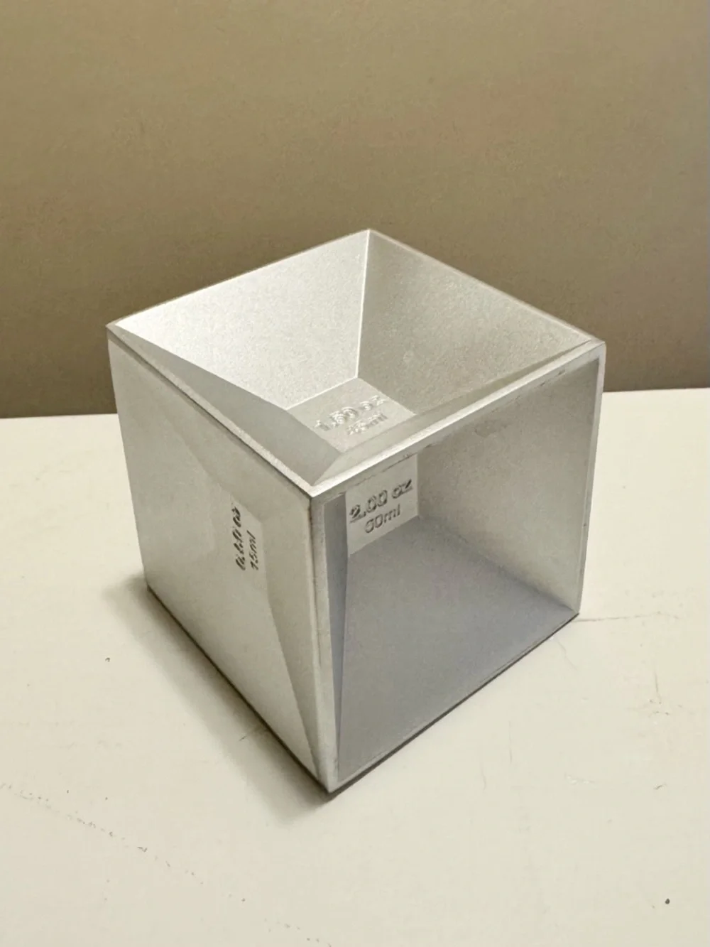 Jigger Cube 3 for 15 SALE CLEARANCE Bartender Tool 6 Measurements
